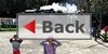 back to CLICK to continue: Sofia holding her ears while the steam train goes past